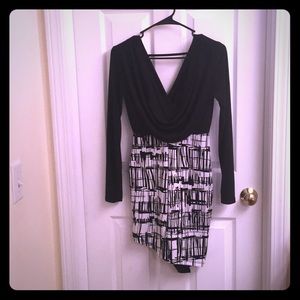 Long sleeve party dress